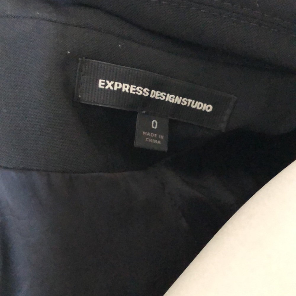 Express Classic Slimming Basic Suit Blazer - image 8